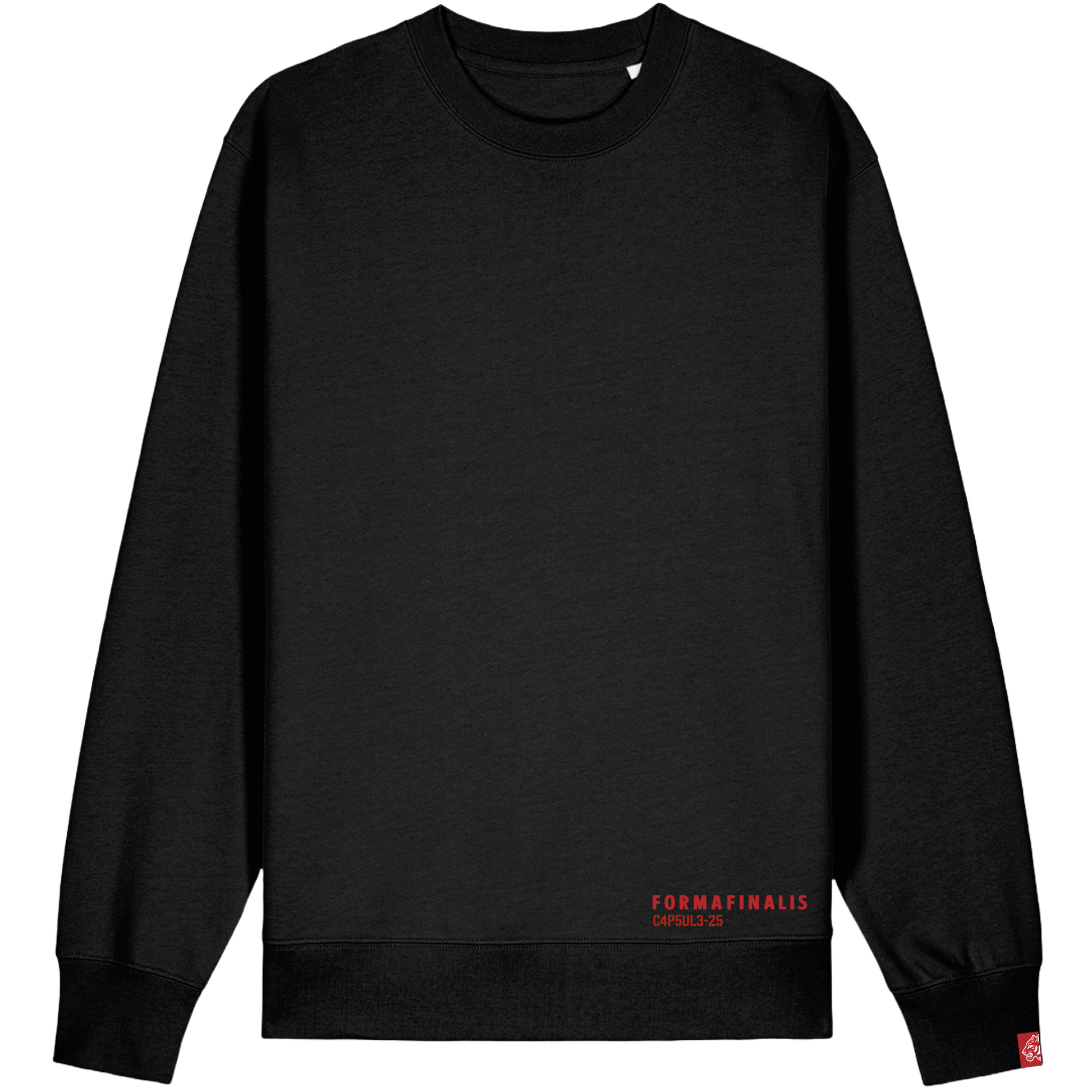 FF Capsule Organic Cotton Crewneck Sweatshirt | 350 GSM Mid-Weight Minimalist Utility