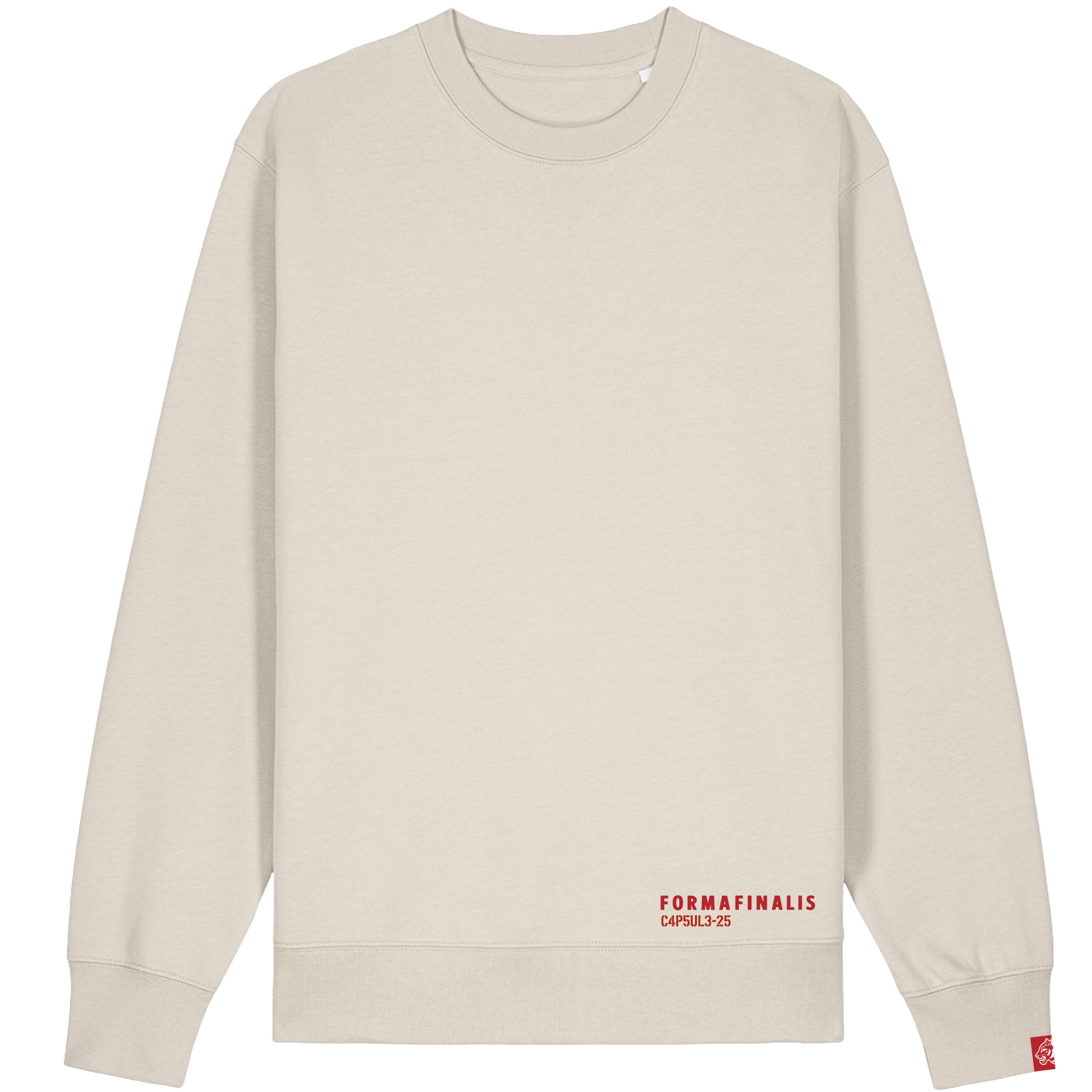 FF Capsule Organic Cotton Crewneck Sweatshirt | 350 GSM Mid-Weight Minimalist Utility