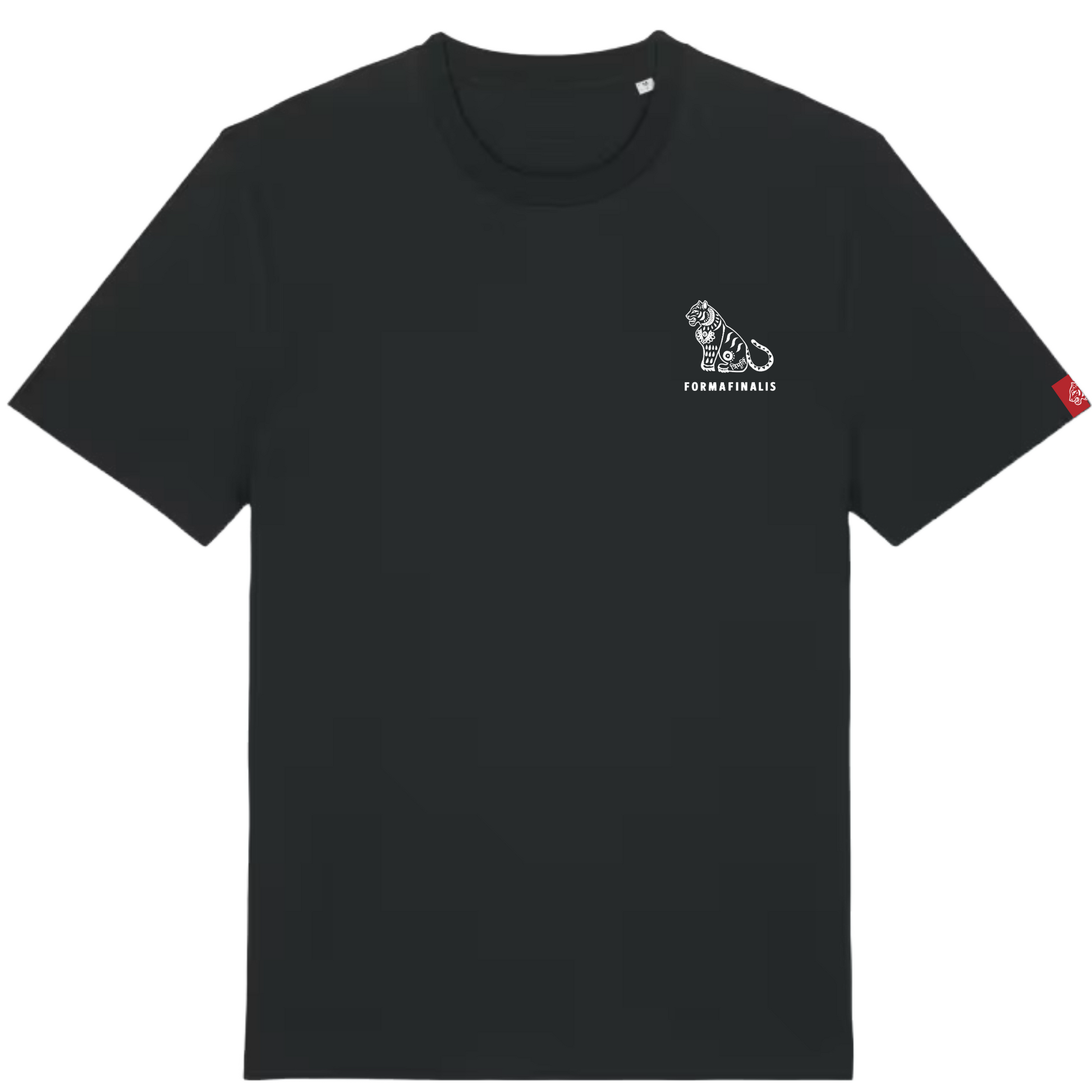 Tiger Signature Everyday Tee Deep Black.  Mid- weight 180GSM organic cotton, fits true to size.  Built for everyday comfort and movement. Ideal as a standalone or for layering. 