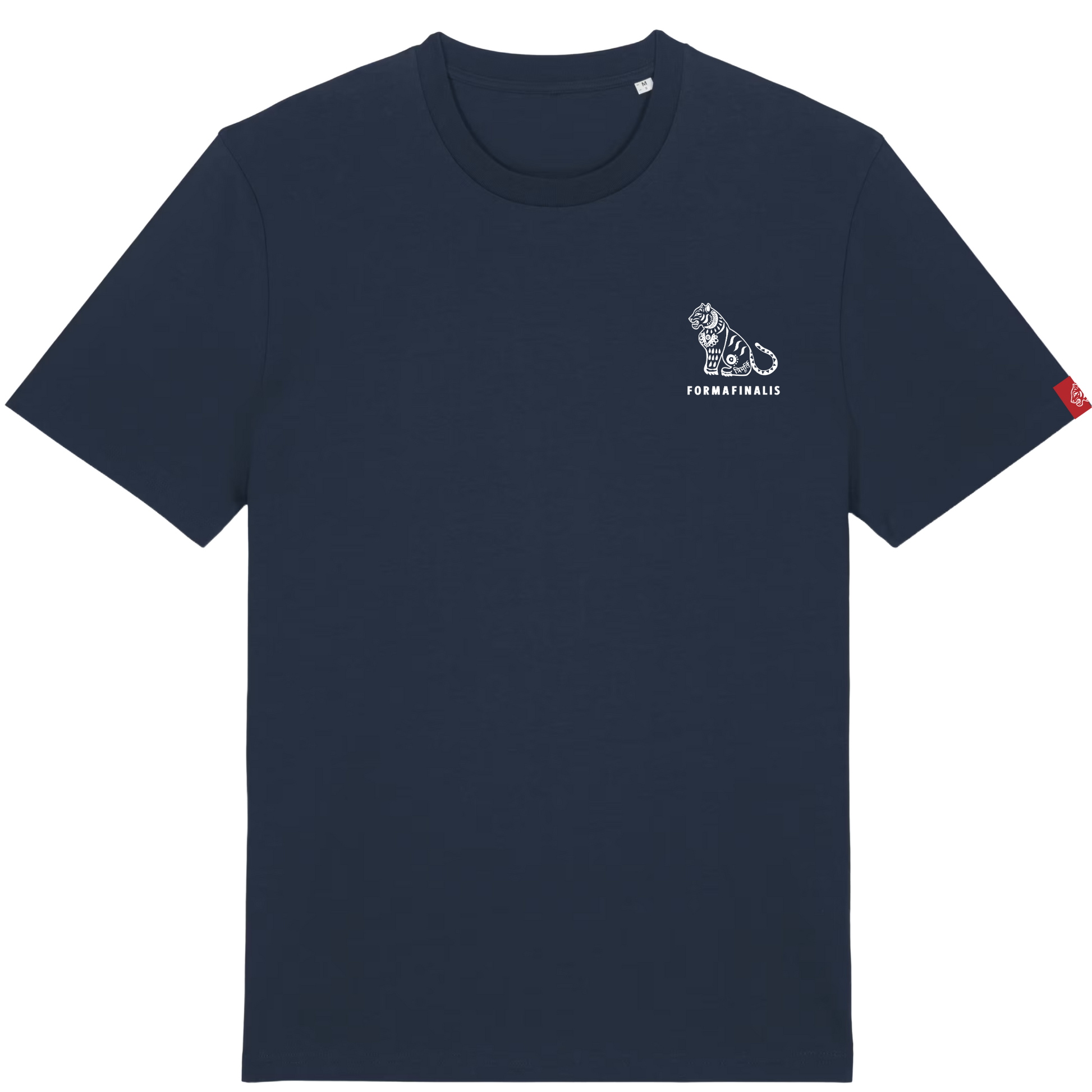 Tiger Signature Everyday Tee French Navy.  Mid- weight organic cotton, fits true to size.  Built for everyday comfort and movement. ideal as a standalone or for layering. 