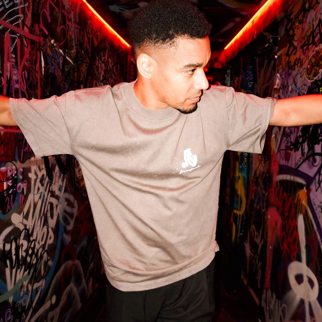 ArchivE 26 Heavy Tee | Fire Horse Stone Wash