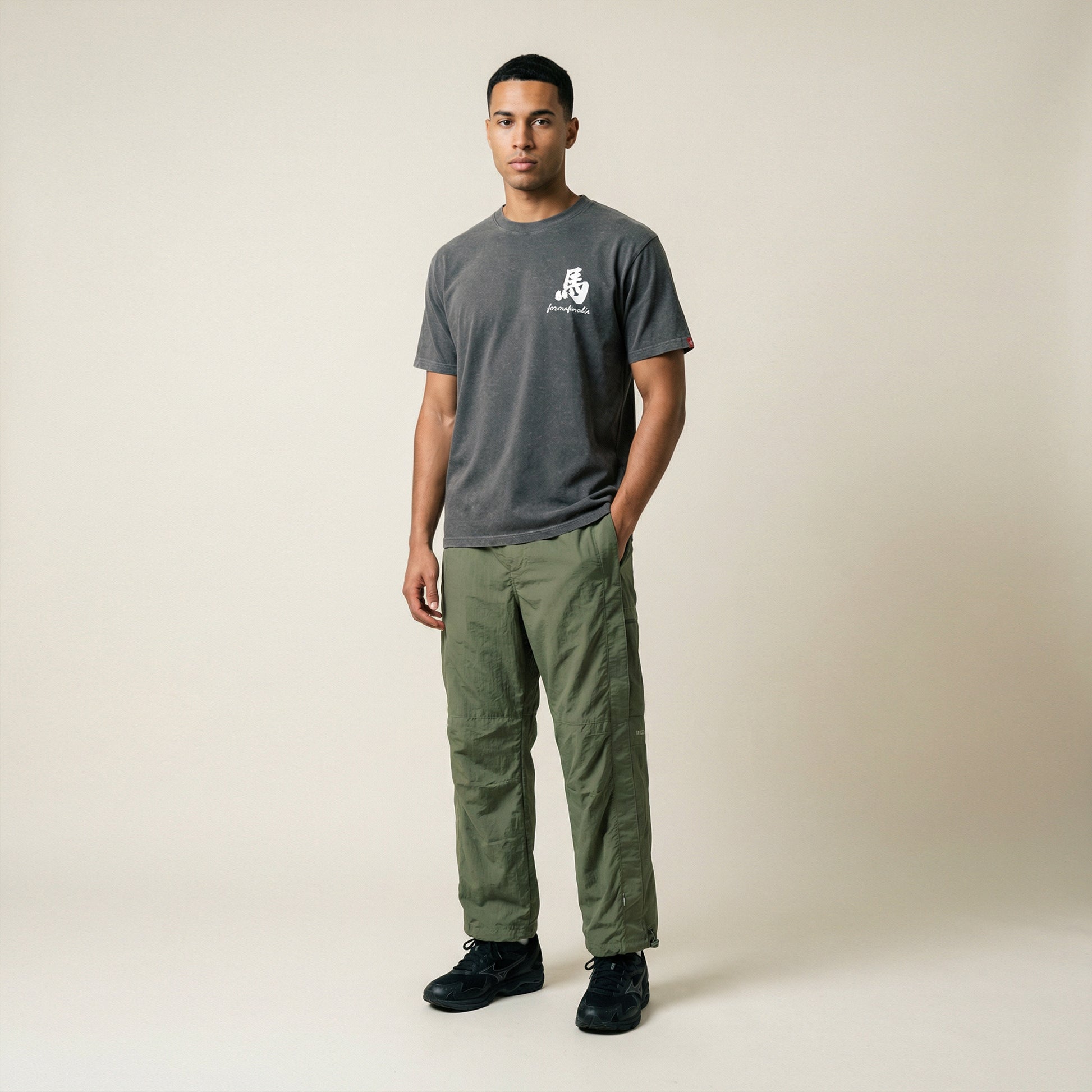 ArchivE 26 Heavy Tee | Fire Horse Stone Wash